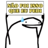 NÃO FOI ISSO QUE EU PEDI