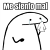 Me siento mal