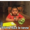911 no hice la tarea
