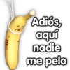 Adiós,
aquí
nadie
me pela