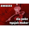 awasss dia poke ngajak mabar