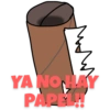 YA NO HAY PAPEL!!