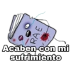 RAE
Acaben con mi
sufrimiento