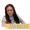 CK
NAO GOSTEI