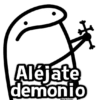Aléjate
demonio
Harley Stickers