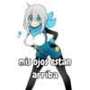 mis ojos estan
arriba