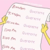 Biakcok @soydulcehdz 8:00Am Quererte 19:00AM Quererte 10:00 Am Quererte 1:00 PM Quererte 3:00 PM Quererte 15:00 PM Qu