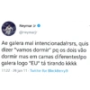Twette antigo Neymar 25