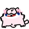 Pink silly cat 25