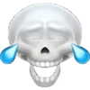 Emoji tengkorak skull 12