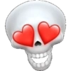 Emoji tengkorak skull 13