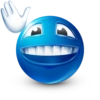 Blue Emoji #2 22