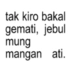 Kata-kata anomali jawa 7