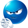 🔵 Emoji Azul Meme Shitpost 8