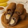 Rolinhos de banana