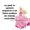 no pedí tu opinión respecto a mi físico pedazo de mierda inservible @chelsimaspulentaa