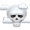 Emoji tengkorak skull 6