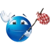 🔵 Emoji Azul Meme Shitpost 7