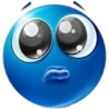 🔵 Emoji Azul Meme Shitpost 18