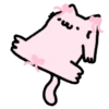 Pink silly cat 8