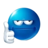 Emoji azul 🔵 9