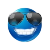 Emoji azul 🔵 18