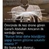 fb.com/EnTerSanBilgiler Ömründe ilk kez drone gören Gana'lı Abdullah Amcanın ilk sorduğu soru; "Bunun biraz daha büyüğünü yapıp benim götüme sokabilir misiniz?" Biz buna Aşk diyoruz..