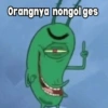 Orangnya nongol ges