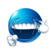 Emoji azul 🔵 7