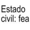 Estado civil: fea