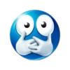 Emoji azul 🔵 17