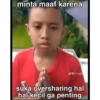 minta maaf karena J@ii.marklet suka oversharing hal hal kecil ga penting