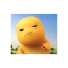 Chubby yellow dinosaurus 16