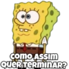 Bob esponja romântico e frases 14