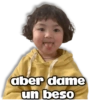 aber dame un beso