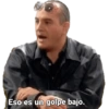 Eso es un golpe bajo.