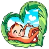 Monkey Sticker by* 20