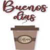 Buenos Cias @Mycute_stickers offee