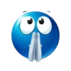 Emoji azul 🔵 10