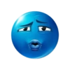 Emoji azul 🔵 5