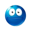 Emoji azul 🔵 16