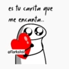 es tu carita me encanta.. @FlorksitaV que