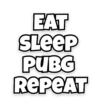 EAT SLEEP PUBG REPEAT