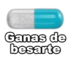 Ganas de besarte