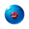 Emoji azul 🔵 6