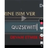 RINE ISIM VER QUZŞEWITI DEVAM ETMEK I D + 40 57 2 12