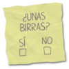 ¿UNAS BIRRAS? sí NO
