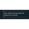 Cupón válido 24
