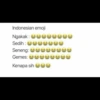 Indonesian emoji Ngakak : Sedih : Seneng: Gemes: Kenapa sih 16 NO HE of 16 No Ho Ho