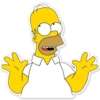 Stickers De Los Simpsons 8